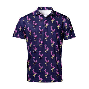 Camiseta Polo de Golf para Hombre, Personalizada OEM, de Alta Calidad, con Estampado Deportivo Sublimado Completo, 100% Poliéster - Product Image 5