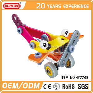 Ensemble de construction DIY 2 en 1, 48 pièces, vis et écrous, hélicoptère, voiture, jouet éducatif STEM pour enfants, cadeau créatif - Product Image 4