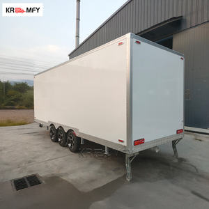 Nuevo Baño Móvil de Lujo 2026, Baño de Acero Inoxidable con 2 Estaciones, Ducha, Lavandería, para Parques, Remolque de Baño Portátil - Product Image 2