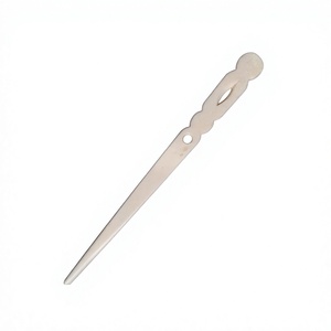 Agujas de Tejer de Hueso de Cuerno de Alta Calidad, Aguja de Hilo Pulida, Ecológica, Hecha a Mano, Temática Animal, Artesanía Natural FAIZA CRAFT - Product Image 1