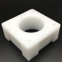 Dongguan CHINE Fabrication OEM Personnalisé de haute qualité Usinage CNC Fraisage Services Pièces Base POM blanche