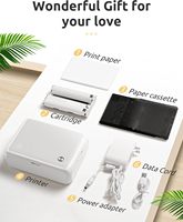 Printer Foto Warna HPRT CP4000L 10x15cm 600 DPI Mesin Cetak Gambar Ponsel untuk Penggunaan di Rumah