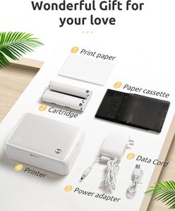 <span class=keywords><strong>Imprimante</strong></span> photo mobile HPRT CP4000L couleur 10x15cm 600DPI <span class=keywords><strong>pour</strong></span> usage domestique 3/4/6 pouces - Product Image 6