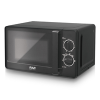 Four à Micro-Ondes Électrique Grande Capacité 20L Raf Marque, Multifonctionnel à Commande Mécanique, Avec Son Activable/Désactivable