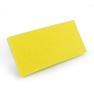 Vente en gros de flotteurs professionnels économiques pour <span class=keywords><strong>carrelage</strong></span> et truelle en plastique Lame en mousse éponge jaune Manche en plastique Truelle légère - Product Image 2