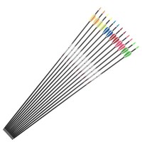 Flèches en carbone pour tir à l'arc ID4.2mm Spine400 500 600 700 800 900 1000 pour arc composé et arc classique, chasse, cibles, enfants et adultes
