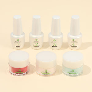 Gel de inmersión en <span class=keywords><strong>polvo</strong></span> de 8 colores Gel superior opcional con caja de juego de colores Entrega rápida Gel de inmersión en <span class=keywords><strong>polvo</strong></span> de <span class=keywords><strong>uñas</strong></span> - Product Image 6