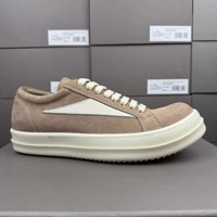 Heren Classic Small Triangle Retro Low-Top Skate Sneakers Volnerf Leder Donker Stijl Dikke TPU Buitenzool Ademend
