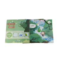Livre d'histoires pour enfants personnalisé à couverture rigide, livre d'apprentissage de l'anglais pour enfants, livre de lecture éducatif, impression