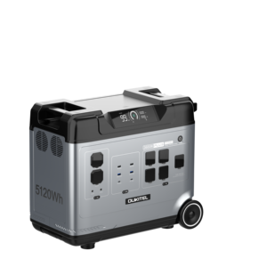 สถานีไฟฟ้าพกพา Oukitel P5000E Plus 3600W 5120WH รองรับแผงโซลาร์เซลล์สูงสุด 1000W สำหรับสำรองไฟบ้าน รุ่น P5000 Plus - Product Image 2