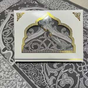 Tappetino da Preghiera Islamico Pieghevole e Lavabile in Poliestere Durevole per Eid Mubarak e Ramadan - Product Image 4