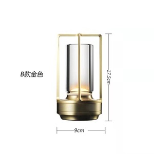 Cross-border Special <b>LED</b> Rechargeable Creative <b>Table</b> Lamp Japanese Style Touch Ambient Night <b>Light</b> for Restaurant Bar Club Decor - Product Image 2