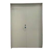 Puerta de Vidrio de Acero Inoxidable KABO SD-F Resistente al Fuego y Antirrobo, Certificación CE WH, Aislamiento Acústico, Pantalla Moderna de Fibra de Vidrio
