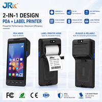 Terminal POS Portátil Android JR YK58D de 5.5 Pulgadas, 4+64G, Impresora de Etiquetas Térmicas, Escáner de Códigos de Barras 2D, Lector NFC