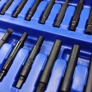 Nouvel ensemble de 62 outils de démontage de voiture efficaces, outils spéciaux pour véhicules, pour le retrait des vis de la tour d'amortisseur supérieure et des vis de fixation supérieure, avec douilles - Product Image 6