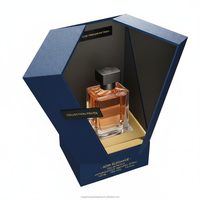 Emballage en carton pour cadeaux cosmétiques avec logo finition mate en gros, flacon de parfum de 30 ml, 50 ml, 100 ml, coffret magnétique