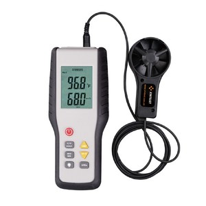 เครื่องวัดความเร็วลมดิจิตอล HT-9819 แบบ CFM/CMM ยี่ห้อ Hti รุ่นขายดี เครื่องวัดความเร็วลมไร้สาย สำหรับอุตสาหกรรมเหล็กและเหล็กกล้า ปิโตรเคมี และพลังงาน - Product Image 3