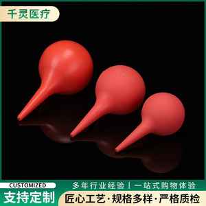 Qianling Ear Syringe Silicone Rubber Small Medium Large Size For Ear <b>Wax</b> <b>Removal</b> Dust Cleaning - Product Image 5
