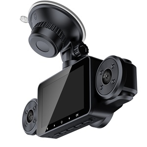 Hd 1080p 4 ערוץ dash מצלמת מכונית דיגיטלית <span class=keywords><strong>Dashcam</strong></span> 4 דרך אחורי בתוך מצלמה פנימית עם עדשה rotatable - Product Image 2