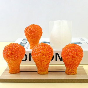 Molde de silicona para velas de resina con forma de pata de pollo para decoración del hogar, molde para velas aromáticas - Product Image 4