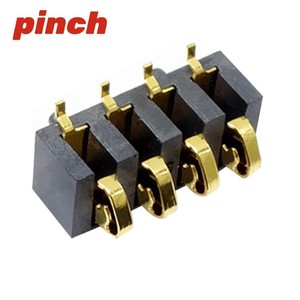 Conector de batería Pinch BC-36 chapado en oro de 2.5mm, 1p 2p 3p 4p, con resorte de contacto de presión positiva de 5.5mm de altura - Product Image 3
