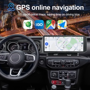 NaviHua, Nuevo Radio de Auto Android de 15 Pulgadas con GPS, Navegación, Multimedia, Carplay, Unidad Estéreo para Jeep Wrangler JL 2018-2022 - Product Image 3