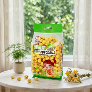 Longxiaoya Popcorn de maïs doux 200g Sachet Snacks céréaliers sains cuits au four Sans graisses trans Semi-moelleux Gonflés Prêts à la crème caramélisée et au sucre - Product Image 4