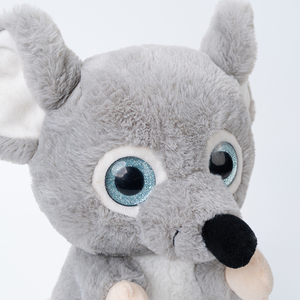 Nuevo diseño ratón rata suave <span class=keywords><strong>Peluche</strong></span> de juguete de <span class=keywords><strong>peluche</strong></span> grandes ojos brillantes gris y blanco ratón de <span class=keywords><strong>peluche</strong></span> de juguete - Product Image 4
