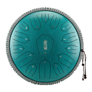 Tambour de langue en acier 13 pouces 15 Notes Handpan Tambour de réservoir <span class=keywords><strong>Instrument</strong></span> de percussion Tambour de langue - Product Image 6