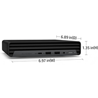 Mini PC de bureau Barebone Tiny EliteDesk 800 G6 10e génération, propre, sans rayures, grade A, testé et fonctionnel