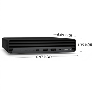 <span class=keywords><strong>Mini</strong></span> PC de bureau Barebone Tiny <span class=keywords><strong>EliteDesk</strong></span> 800 G6 10e génération, propre, sans rayures, grade A, testé et fonctionnel - Product Image 3
