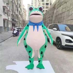 Costume d'<span class=keywords><strong>abeille</strong></span> <span class=keywords><strong>gonflable</strong></span> vert très populaire en tissu Oxford et PVC pour activités promotionnelles - Product Image 5