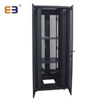 Armoire serveur sur pied haute densité 19 pouces en acier SPCC laminé à froid avec double porte grillagée pour centre de données - Vente en gros