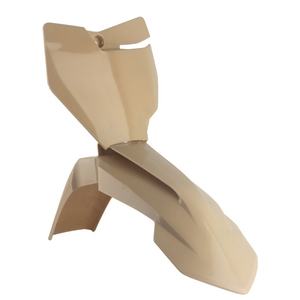 Accessoires pour motos, pièces en plastique pour carrosserie, adaptés à KTM65/SSR125 [Modèle 2022] Accessoires de modification de plaque d'immatriculation avant - Product Image 1