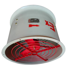 Ventilateur axial antidéflagrant CBF/BAF-400 pour les usines chimiques, montage mural/en conduit - Product Image 1