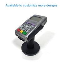 Support de machine de paiement en aluminium noir pour Verifone VX805, support pivotant pour terminal de paiement pour exposition