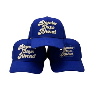 Venta al por Mayor de Gorras de Béisbol de Sarga de Algodón con Bordado 3D de 5 Paneles para Hombres y Mujeres, Gorra Deportiva de Béisbol - Product Image 1