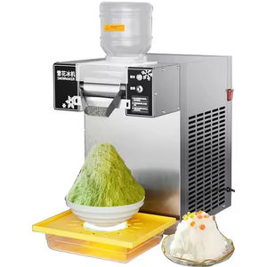 Machine à glace pilée commerciale pour la production de glace en flocons de neige et de crème glacée - Product Image 1