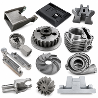 Pièces et composants de fonderie par gravité en alliage d'aluminium et de zinc ADC12 sur mesure OEM, haute précision, fournisseur en gros, usine
