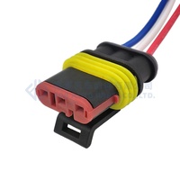 0090-345 Connecteur automobile électrique scellé prise automatique étanche avec bornes et joints 282087-1 282105
