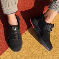 Mode travail chaussures acier orteil bottes de sécurité marque chaussures de sécurité en gros 2022 léger et confortable Sport pour hommes femmes