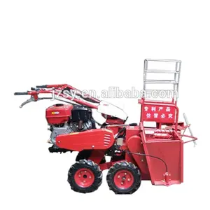 Mini máquina de recolección y recolección de maíz, Tractor que camina, precio al por mayor, a la venta