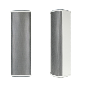 Loa cột nhôm chống nước bán buôn <span class=keywords><strong>2025</strong></span>, loa ngoài trời/vườn, 20W, woofer 5 inch, tweeter 1 inch, công suất 60W, dùng ngoài trời - Product Image 1