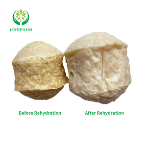 Tvp bán buôn hấp thụ nước tốt kết cấu protein thực vật Halal Chất lượng cao sản phẩm đậu nành tốt hơn Xúc Xích Thịt - Product Image 3