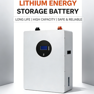 Batterie de secours LFP 51.2V 200Ah LiFePO4 Lithium pour système solaire, cycle profond, 10 kWh, batteries de stockage d'énergie murales pour la maison - Product Image 1