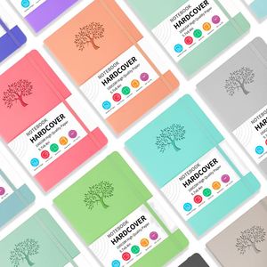 Carnets A5 et A6 à couverture rigide en gros pour l'école, journaux en vrac 2026, carnet promotionnel personnalisé en cuir PU pas cher avec stylo - Product Image 4
