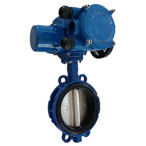 Engranaje helicoidal Interruptor de señal Tipo de oblea Válvula de mariposa de aleación de aluminio AL Válvulas de mariposa de gama alta 5K 10K PN10 PN16 - Product Image 4