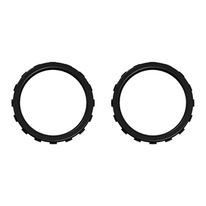 Anneaux d'accentuation noirs personnalisés de remplacement, version standard, pour coque EXtremeRate ASR pour manette Xbox Series X/S - Product Image 1