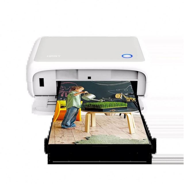Desktop Color Passport Photo Printer 4x6 Inch Wireless Portable Instant Photo Printer Sales Thermal Dye Sublimation for Phone
