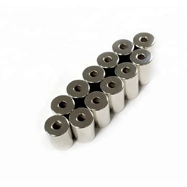 N52 Permanent Super Strong Custom Shape Tube Rare Earth neodymium Magnets / Eyelash magnet Small Tiny Micro Mini size magnet